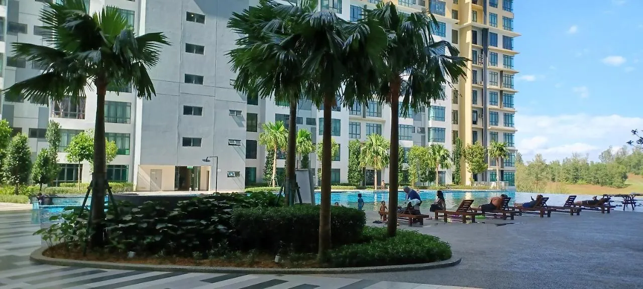 Homestay Arc Austin Hills Jb 4-5Pax Johor Bahru Lägenhet